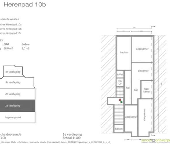 Foto #14 Appartement Herenpad Schiedam