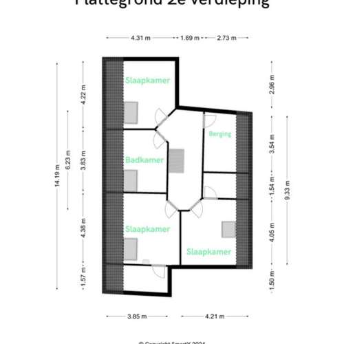 Foto #23 Appartement Herculeshof Maastricht