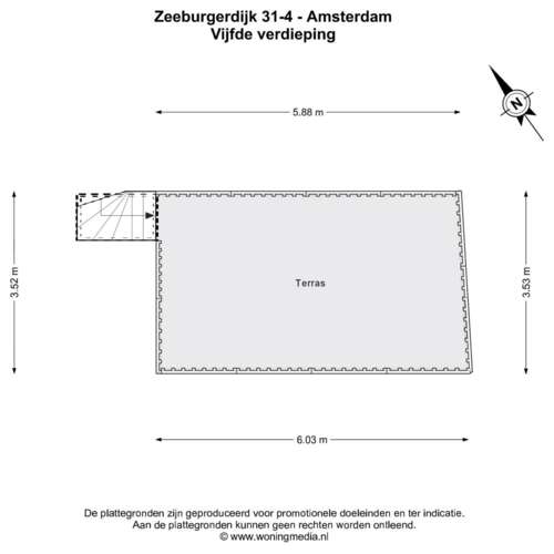 Foto #22 Appartement Zeeburgerdijk Amsterdam