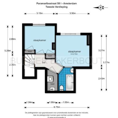 Foto #41 Appartement Paramaribostraat Amsterdam