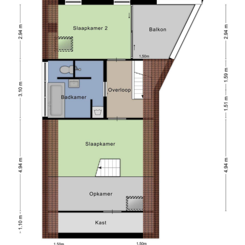 Foto #31 Huurwoning Karrestraat Tilburg