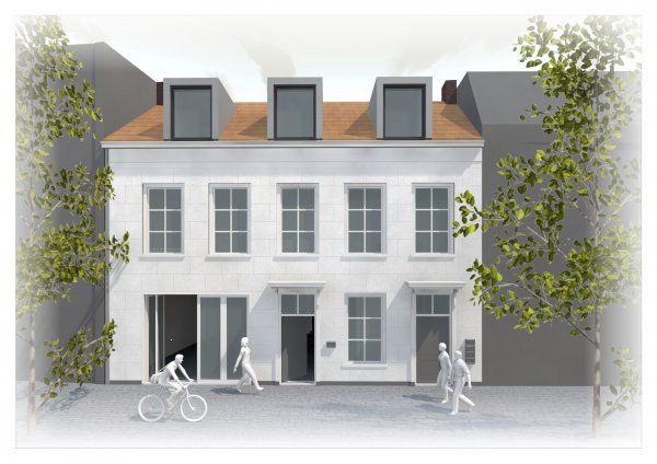 Woning aan de Karnemelkstraat te Breda