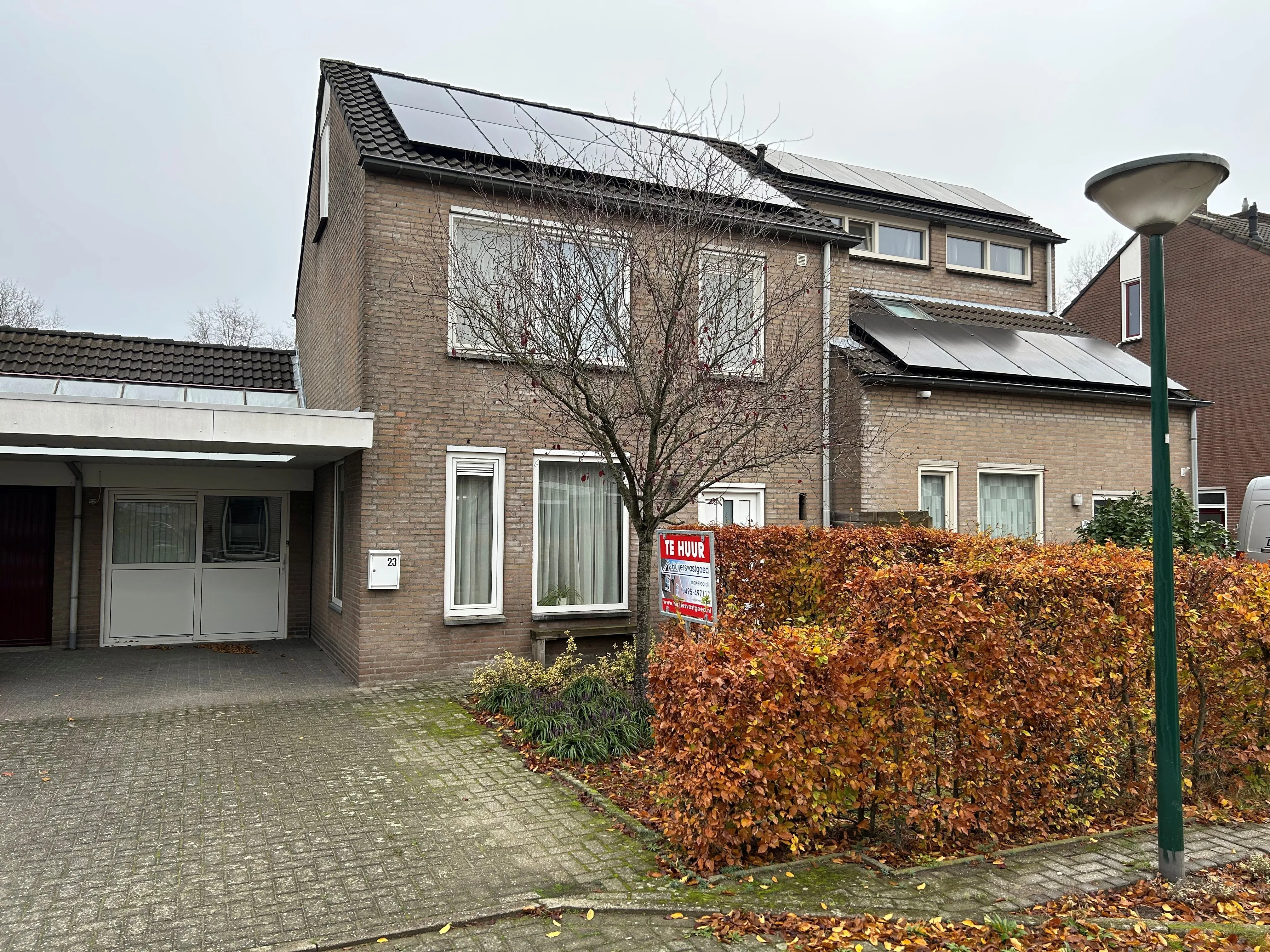 Woning aan de De Leeuwebek te Budel