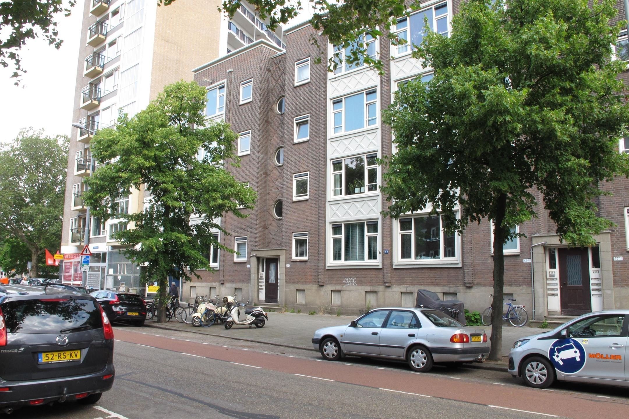 Woning aan de Stadhoudersweg te Rotterdam
