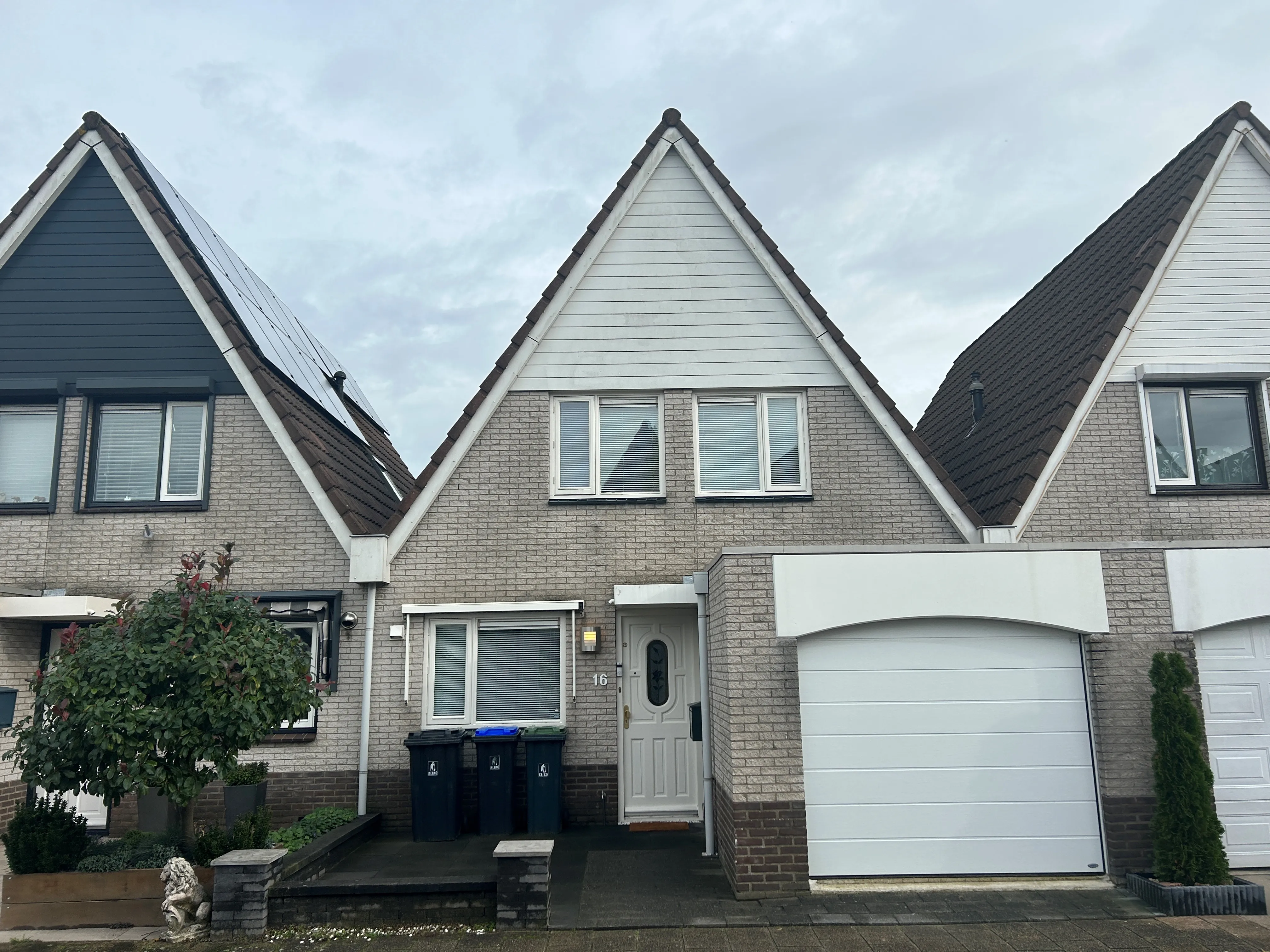 Woning aan de Chopinstraat te Hellevoetsluis